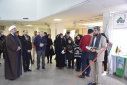 افتتاح نمایشگاه خیریه کانون رئوف در دانشگاه تبریز